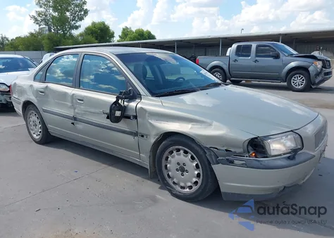 2000 Volvo S80 2.9 z USA, uszkodzony, nr VIN YV1TS94D3Y1089121